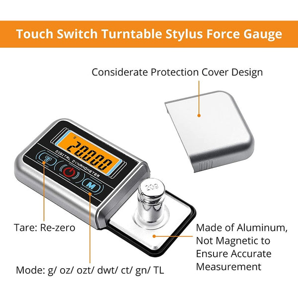 Neoteck Touch Switch Turntable Stylus Force Gauge