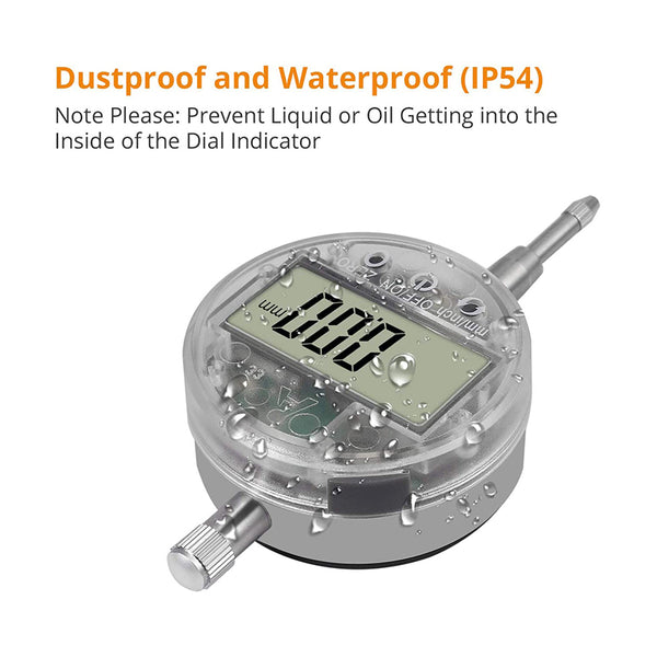 Neoteck DTI Digital Dial Indicator IP54 Waterproof
