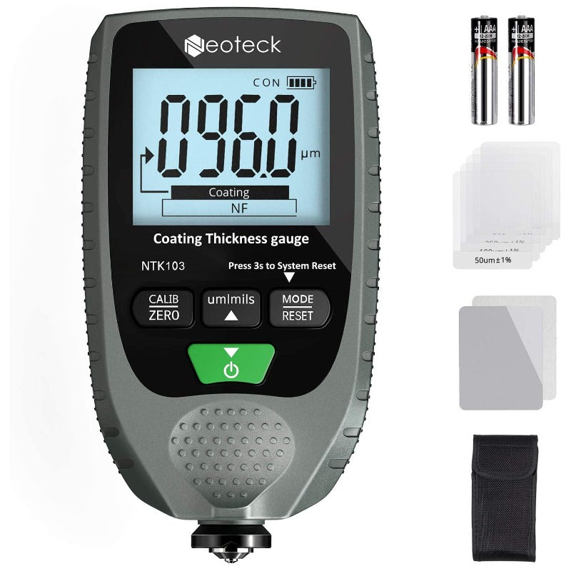 Neoteck Car Paint Coating Thickness Gauge 01500um