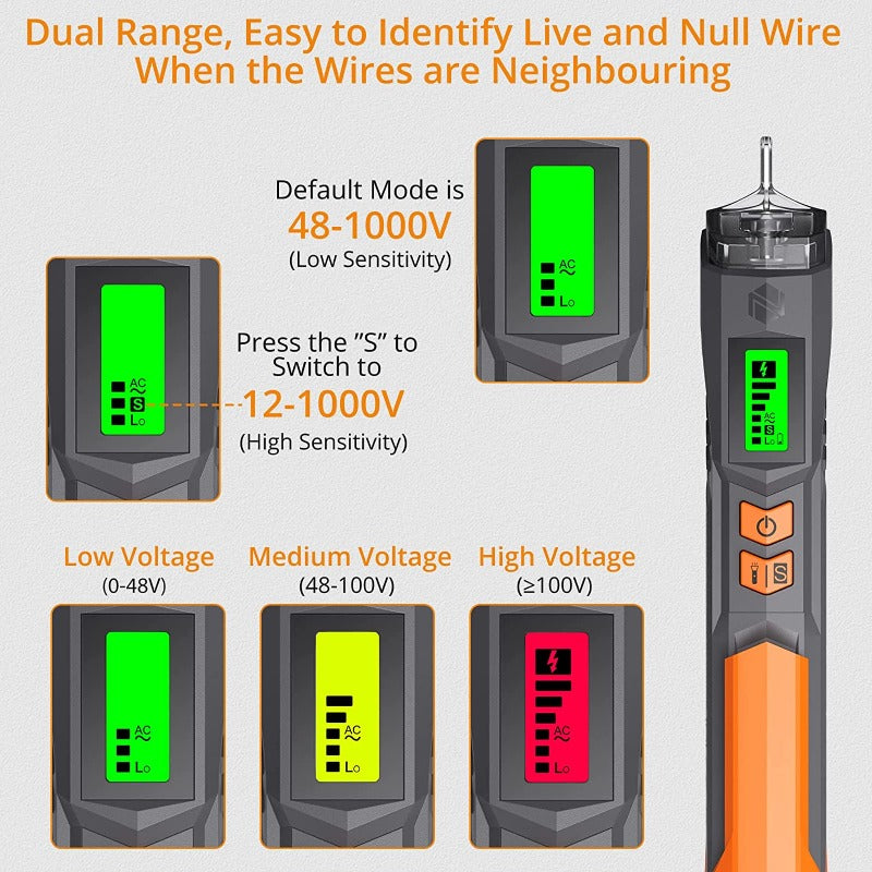 Neoteck Voltage Tester/Non Contact Voltage Tester