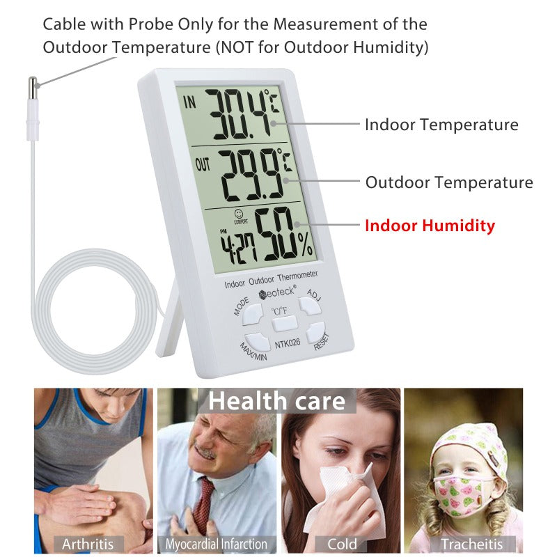 120 Degree Analogue Applying Thermometer for Heating Hot Water Cold Water  Thermometer for Attaching to Pipes Analogue Combat Thermometer