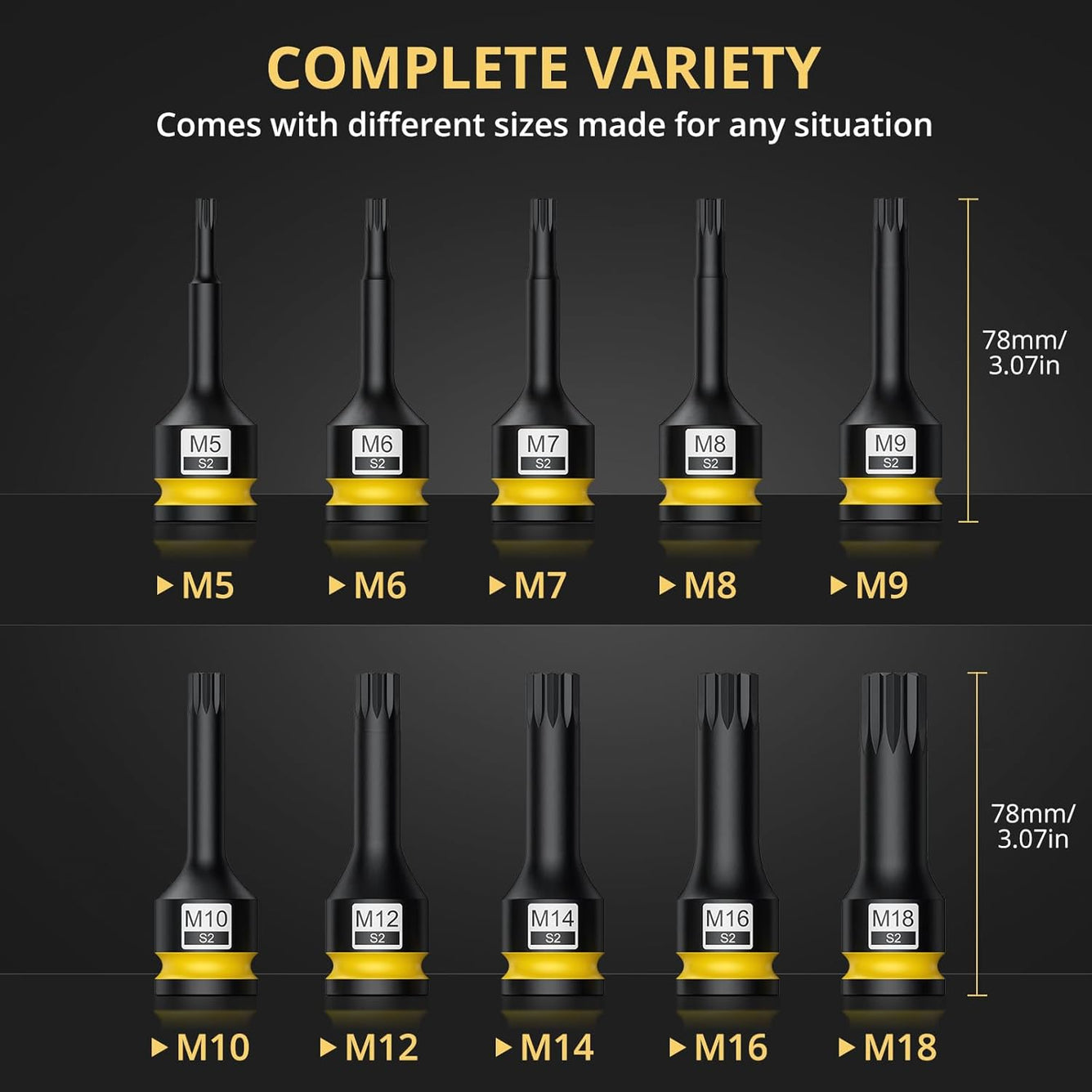 AMTOVL XZN 10 Pcs 1/2