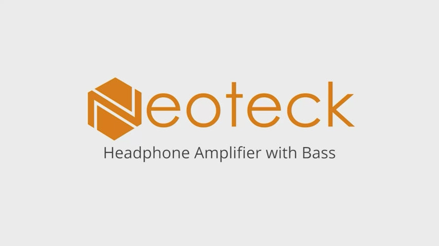 Neoteck 3.5mm Headphone Amp with Bass Boost Portable HiFi