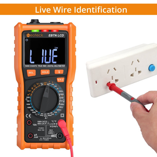 Detector de Voltaje Sin Contacto Neoteck con Sensibilidad Ajustable y  Distinción de Cable Vivo/Nulo. - SECURCCTV