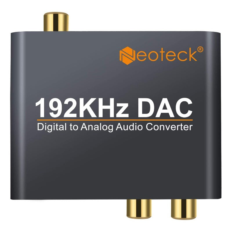 Neoteck 192 kHz SPDIF vers RCA Convertisseur Intégré Amplificateur  Audio&Câble RCA DAC Convertisseur Audio Optique vers RCA pour HD  TV/Xbox/DVD/Blue-Ray : : High-Tech