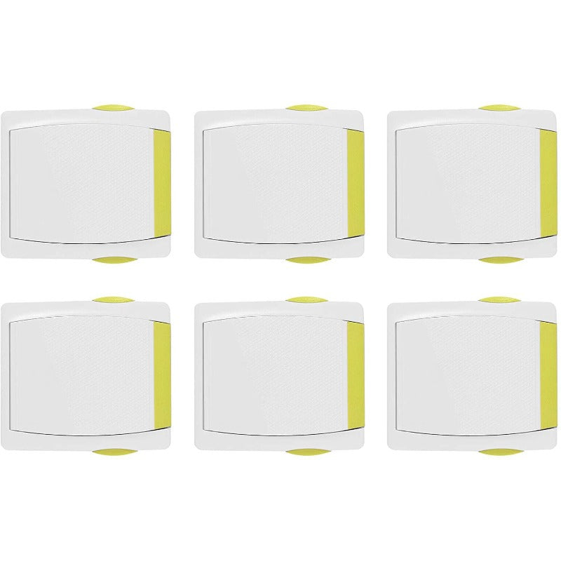 Neoteck 6 Pack Baby Safety Slide Window Locks No Drilling Needed