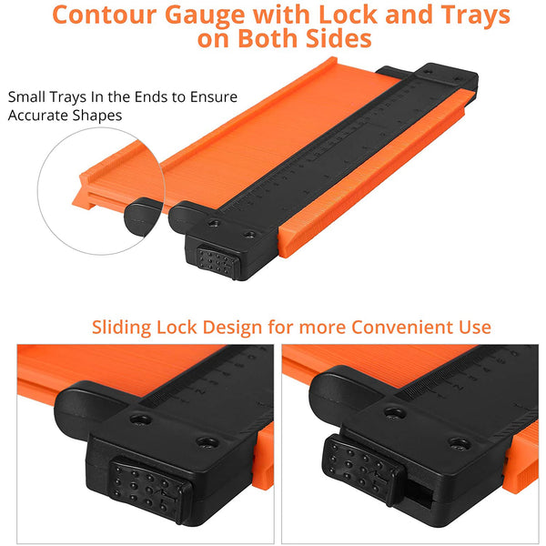 Neoteck Contour Gauge with Lock, 5