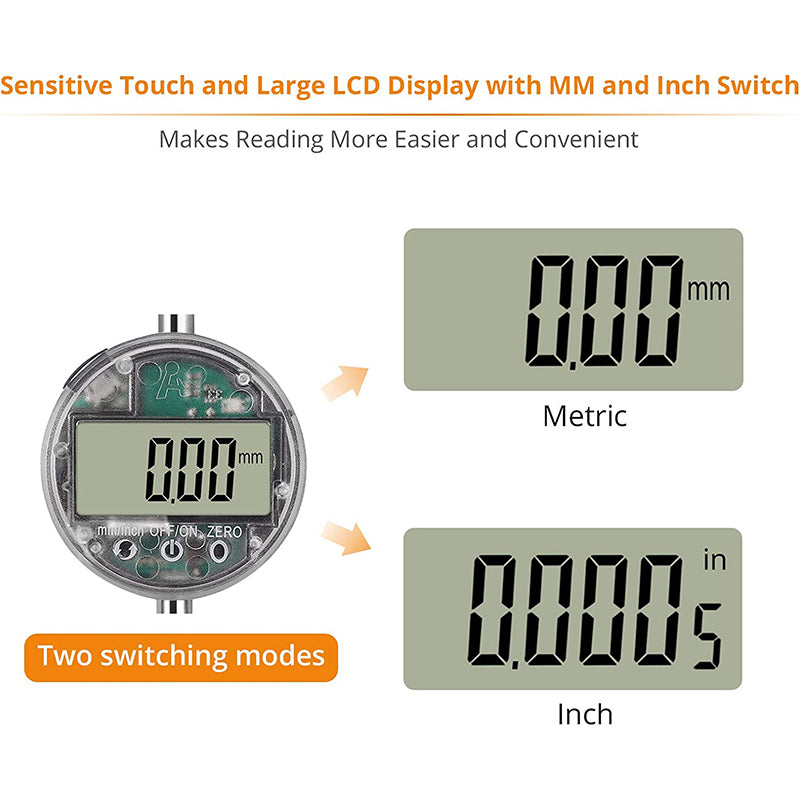 Neoteck DTI Digital Dial Indicator IP54 Waterproof