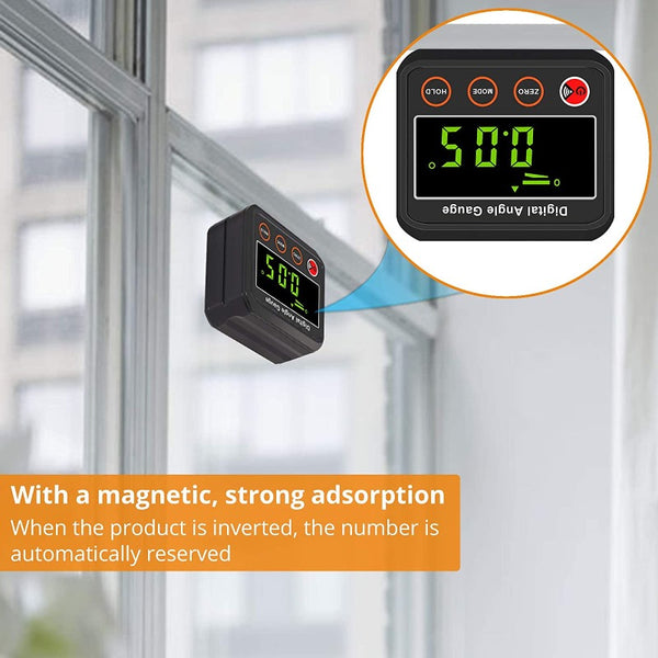 Neoteck IP42 Waterproof Digital Angle Finder with Audible Buzzer