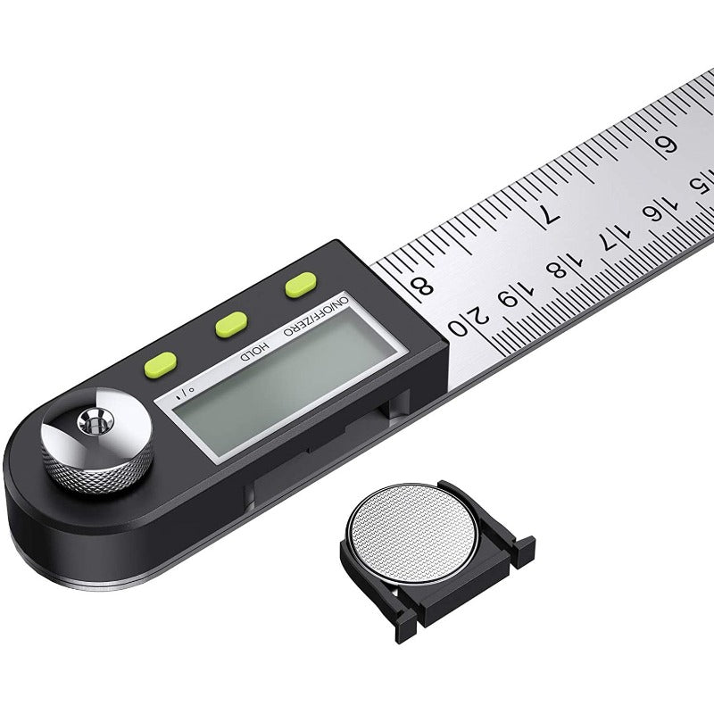Neoteck Digital Protractor 8 inch/200mm Stainless SteelAngle Finder Ruler
