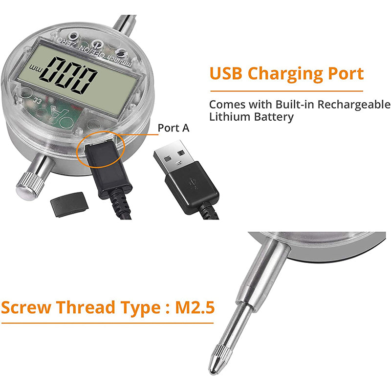 Neoteck DTI Digital Dial Indicator IP54 Waterproof