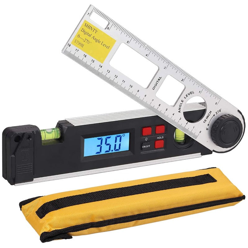 Neoteck Digital Inclinometer Protractor Angle Finder